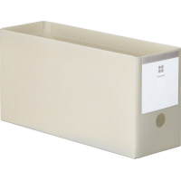 ローライズＰＰ製ファイルボックス幅１００ホワイト