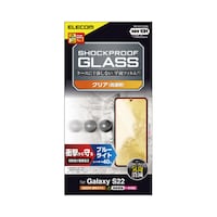 Galaxy S22 ガラスフィルム BLカット 1個 PM−G221FLGZBL 液晶保護フィルム