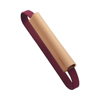 革製ペン差し付手帳バンド ワインレッド H190×W27×D19mm ペン差し付手帳バンド B6サイズ手帳用 1個 PBB−06−WR ペンケース 筆箱