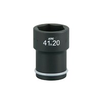 19SQインパクト ホイールナットコンビソケット 41X19mm ABP6−4119TP 1個