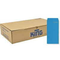 封筒 長形3号 85g ライトブルー 1000枚