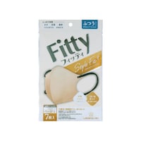 Fitty(フィッティ) スタイルフィットプラス 立体ふつう ハニーベージュ×ブラック 7枚入