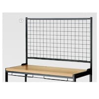 ハコマルシェワゴン用上部ネット W90cmタイプ 61−752−6−1 63−3371−65 シリーズ什器(スチール製) 1台