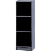 組立簡単ボックス3段 A4対応 グレー