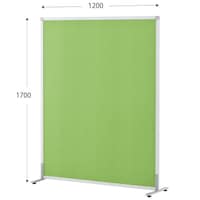 シンプルスクリーンハイ 掲示板 W1200 グリーン(アジャスター仕様) RFSCRHW−GN 1台 (お客様組立て) 【メーカー直送/車上渡し】