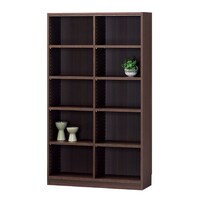 木製オープンラック TNL−1587 カラー:ダークオーク