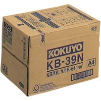 コクヨ コピー用紙 ＫＢ用紙（共用紙） ６４ｇ Ａ４ １冊（５００枚 ...