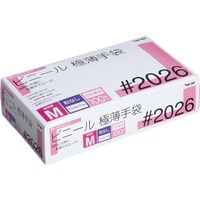 ビニール使い切り手袋 粉無 M 100枚×10