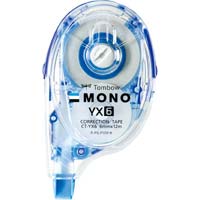 トンボ鉛筆 修正テープモノYX幅6mm 本体 青 12m 本体