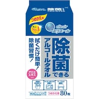 エリエール除菌アルコールタオル 詰替用 80枚