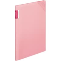 クリヤーホルダーブックモッテ A4 薄ピンク 6ポケット フ−LM5710LP−6 1冊