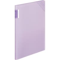 クリヤーホルダーブックモッテ A4 紫 6ポケット フ−LM5710V−6 1冊