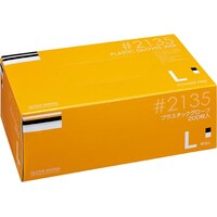 プラスチックグローブ 粉無 L 200枚入