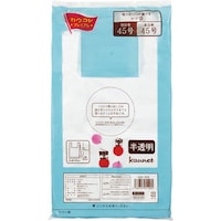 取り出し口が選べるレジ袋 半透明45号 100枚