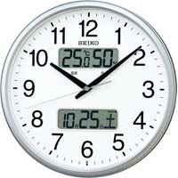 SEIKO セイコー オフィスタイプ 電波掛け時計 KX235H 集光樹脂 35cm