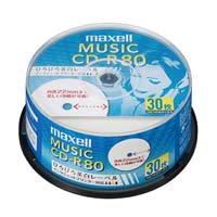 最愛 80分 CD－R音楽用 マクセル SP 1パック 音楽用CDR 邦楽