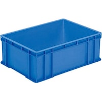 サンボックス#56B ブルー 658×448×225mm 1個 205600−00 ボックス型コンテナ