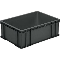 サンボックス#56B グレー 658×448×225mm 1個 205600−00 ボックス型コンテナ