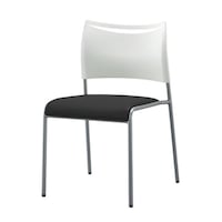 LTS−4 チェア 4本脚チェア ブラック 幅495×奥行535×高さ790mm 1脚 LTS−4V