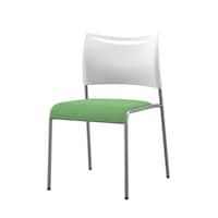 LTS−4 チェア 4本脚チェア グリーン 幅495×奥行535×高さ790mm 1脚 LTS−4F