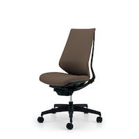 デュオラ クッション オフィスチェア 布張りタイプ 肘置きなし 脚強化ナイロン メーカー直送 1脚 CR−G3100E6KZM6−VN