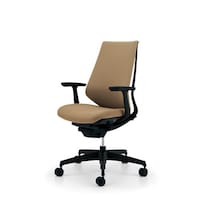 デュオラ クッション オフィスチェア 布張りタイプ 肘置きあり 脚強化ナイロン メーカー直送 1脚 CR−G3101E6KZ1K−VN