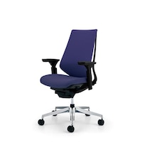 デュオラ クッション オフィスチェア 布張りタイプ 肘置きあり 脚アルミダイカスト(磨き仕上げ) メーカー直送 1脚 CR−GA3111E6KZ7E−VNN