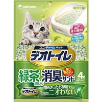 ユニチャームペットケア デオトイレ飛び散らない緑茶成分入り消
