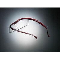 コンパクトクリアレンズ 1.32倍赤色 クリアレンズ、赤 ヨコ142×タテ35mm 1個 HazukiCompact2017CL− レジ周り用品