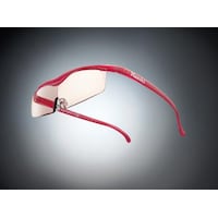 コンパクトカラーレンズ 1.85倍ルビー色 カラーレンズ、ルビー ヨコ142×タテ35mm 1個 HazukiCompact2017BL− レジ周り用品