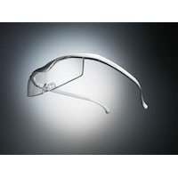 コンパクトクリアレンズ 1.32倍白色 クリアレンズ、白 ヨコ142×タテ35mm 1個 HazukiCompact2017CL− レジ周り用品