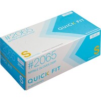ニトリルグローブ クイックフィット粉無250枚 S