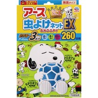 アース製薬 アース虫よけネットｅｘ スヌーピー ２６０日用 ４ カウネット