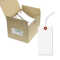 長門屋商店 再生紙荷札2号 大 ニーN512 白無地 タテ120