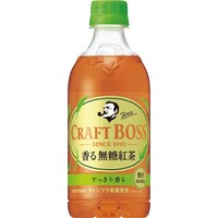 サントリーフーズ クラフトボス ｔｅａノンシュガー４５０ｍｌ ２４本 カウネット