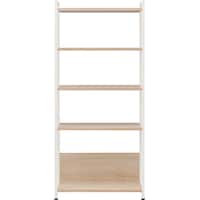 ウッドスリムラック ホワイト・ナチュラル