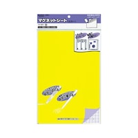 マグネットカラーシート300×200mm 黄X10