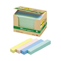 ポストイット 再生紙ふせん75×12.5混色 4色混色 1パック(20冊入) 5601−K ふせん 通常粘着