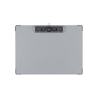 用箋挟B 総クロス貼り ヨコ グレー A4ヨコ ヨハ−23 1枚