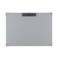 用箋挟B 総クロス貼り ヨコ グレー A3ヨコ ヨハ−43 1枚