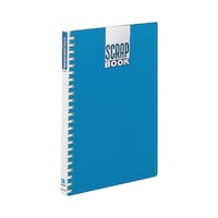 スクラップブックB(替紙式) A4 青 ラ−20BZ 1冊
