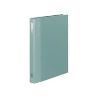 30穴リングファイル 緑 A4タテ 背幅33mm 不透明表紙PP製 フ−F470G 1冊