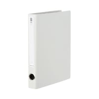 チューブファイル <NEOS> A4タテ 背幅45mm 白 オフホワイト パイプ式ファイル(両開き) フ−NE630W 1冊