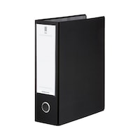 チューブファイル <NEOS> A4タテ 背幅95mm 黒 ブラック パイプ式ファイル(両開き) フ−NE680D 1冊