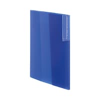クリヤーホルダーファイル <KaTaSu> ワイド青 ブルー A4ワイドタテ フ−KCW5720B 1冊