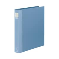 ロックリングファイル シングルレバーA4タテ 4穴青 フ−TLF444BZ 1冊