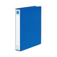 リングファイル A4タテ310枚収容 4穴 青 色厚板紙 フ−494NB 1冊