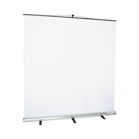 モバイルスクリーン 100インチ(シングルポール) W2080×D2468×H380mm 高さ調節可能 1台 KM−SM−100