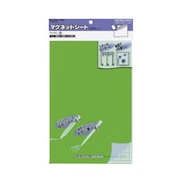 マグネットカラーシート 300×200mm 緑 1枚 マク−301G