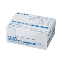 強粘着ふせん K2 75×25 ネオン混色 7色混色 1箱(20冊入) K2メ−KN7525X20 ふせん 強粘着